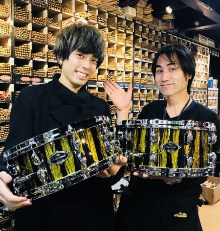 イケベ楽器台数限定！ 金閣さんカラースネア発売！を開く